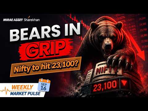 Nifty DROPS again – this time below 23,400! Bears in Charge. Weekly Market Pulse, Sept 16