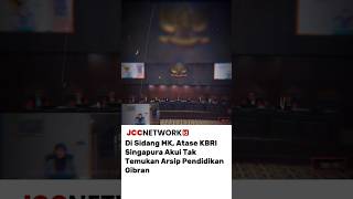 Atase KBRI Singapura Akui Tak Temukan Dokumen Pendidikan Gibran #shorts #trendin