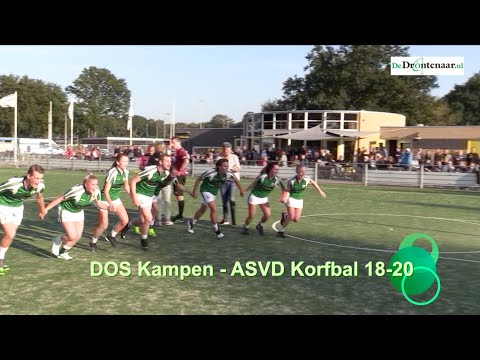 Joram Oosterom na DOS Kampen - ASVD Korfbal 18-20