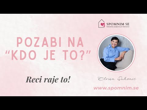 Uporaba fotografij pri demenci: testiranje ali podpora pri spominu?