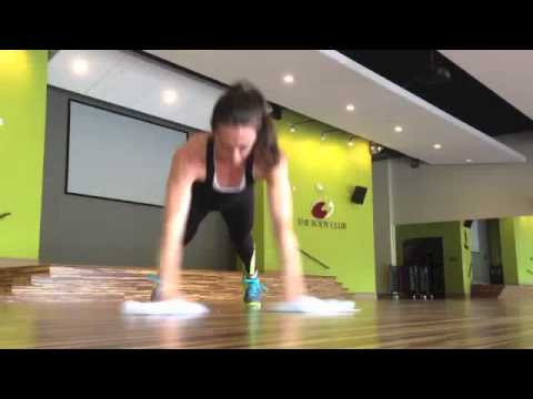 Kristy Lee Wilson - Exercise of the Week: Towel Push Ups
