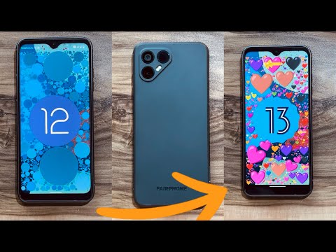 Fairphone 4 - Android 13 Update