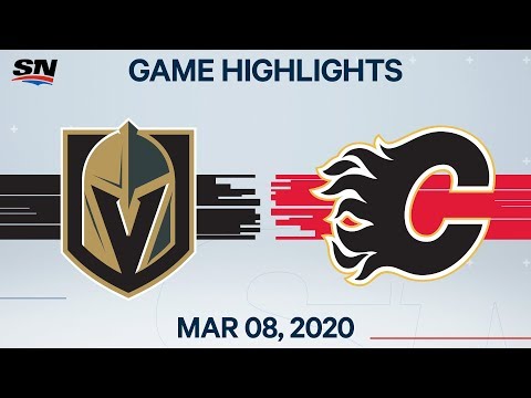 1st Ever All Female NHL Broadcast Highlights | Golden Knights vs Flames – Mar. 8, 2020