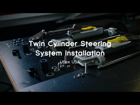 Uflex Steering Twin Cylinder System Installation