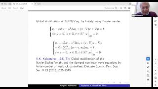 04.03.2024| V. K. Kalantarov| Global behavior of solutions to second order in time systems...