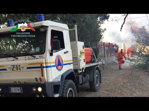 DENTRO ALLA ZONA CALDA - SQUADRA VAB RADIO CLUB LEVANTE