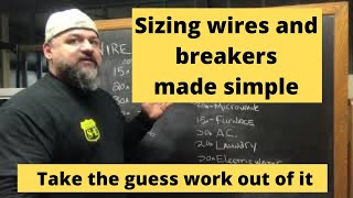 "Confused About Wire & Breaker Sizes? Here