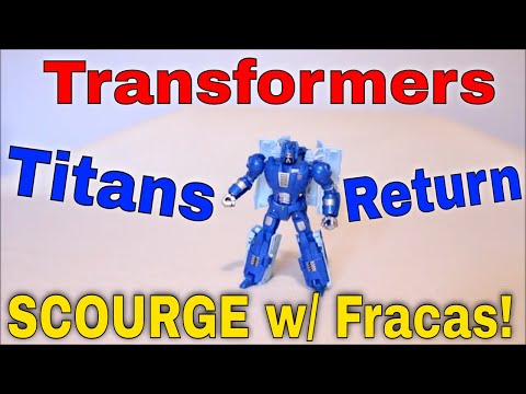 Transformers Titans Return Custom Scourge with Fracas - GotBot True Review NUMBER 139