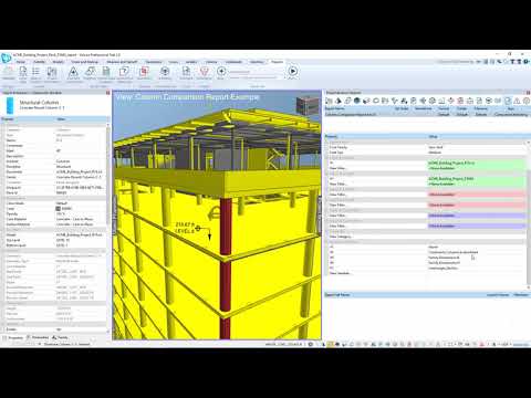 How to Automatically Compare Revit vs ETABS Columns