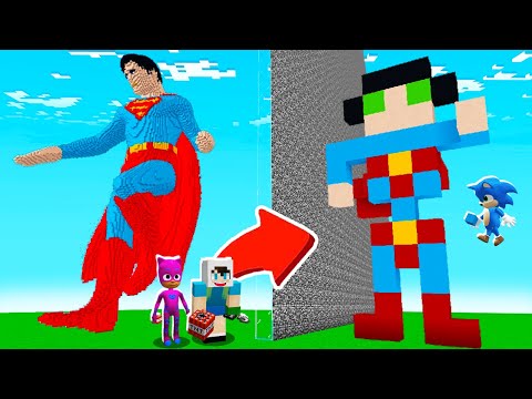 YAPI KAPIŞMALARINDA ARKADAŞIMI SÜPER KAHRAMAN İLE TROLLEDİM - 😱 Minecraft
