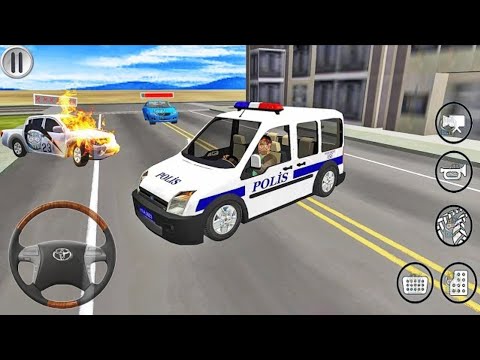 Ford transit connect Police Van Driving Simulator - Android Gameplay