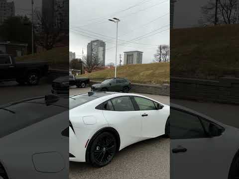 2026 Toyota Prius Plug-In Hybrid XSE Auto in White for sale at Forbes Waterloo Toyota in Waterloo, ON