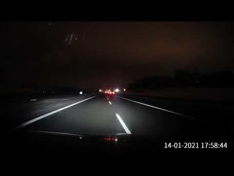 A1 - Bohumin - Żory - patrzenie w lusterka