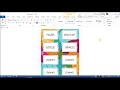How to Make Name Tags in Microsoft Word