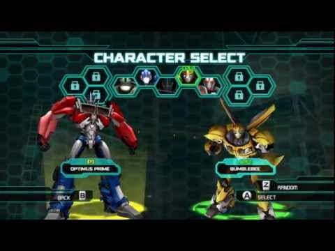 Transformers Prime Optimus Prime Vs Bumblebee (Pc Gameplay)