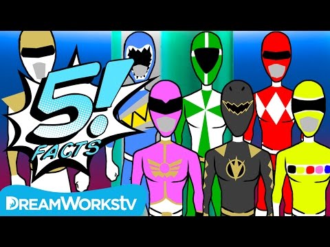 5 Mighty Morphin' POWER RANGERS Facts | 5 FACTS