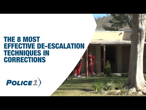 8 most effective de-escalation techniques in corrections