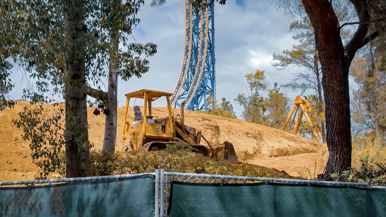 BIG Magic Mountain Updates This Week! New Coaster, Fright Fest & More!
