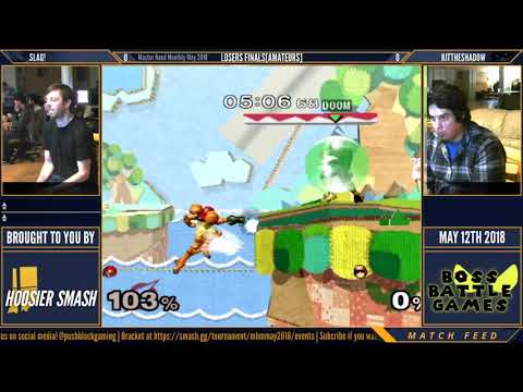 MHM:5/18 [Melee] - SLAG! (Samus) vs KITTHESHADOW (Captain Falcon) - LOSERS FINALS[AMATEURS]