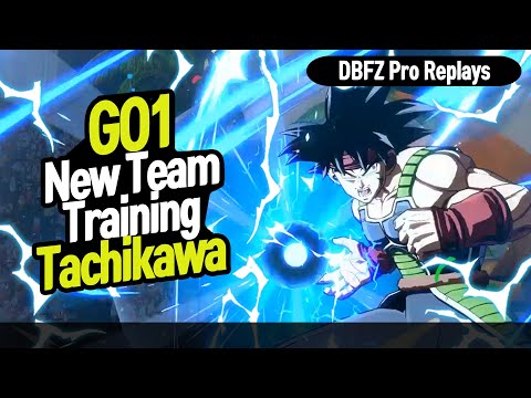 【DBFZ】 GO1 vs Tachikawa, Fun&Relaxing Training 【DBFZ Pro Replays】