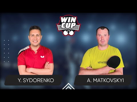 00:00 Yaroslav Sydorenko - Andrii Matkovskyi West 5 WIN CUP 19.06.2024 | Table Tennis WINCUP