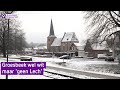 Nergens was het zo wit als in de heuvels van Groesbeek