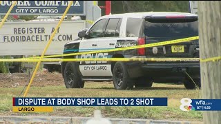 2 hospitalized in Largo auto shop shooting, including suspect: police