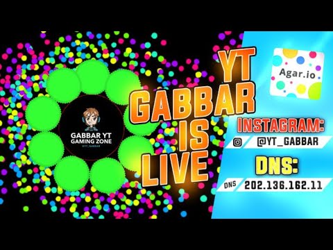 𝙶𝚊𝙱𝙱𝚊𝚛𝚈𝚃 is Live Join & Play With Us/ Agar.io live