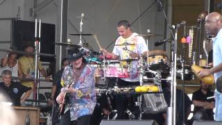 Carlos Santana singing "Oye Como Va" at 2014 New Orleans Jazz and Heritage Festival