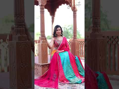 VE Basanti Vol 02 Pure Gaji, Jacquard Wholesale Designer Readymade Lehenga Catalog – product video thumbnail