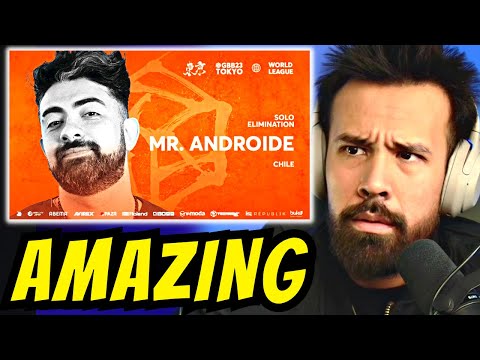 FIRST Ever Reaction to MR ANDROIDE GBB 23 ELIMINATION