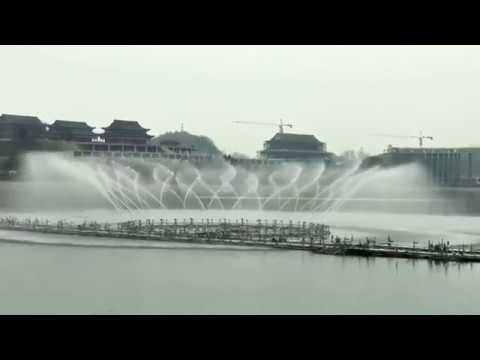 3D Digital Swing Music Fountain