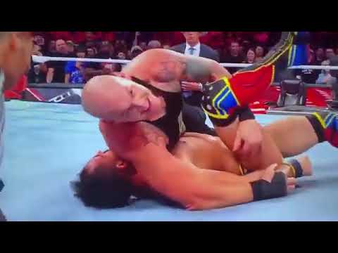 baron corbin vs johnny gargano raw 24,10,22