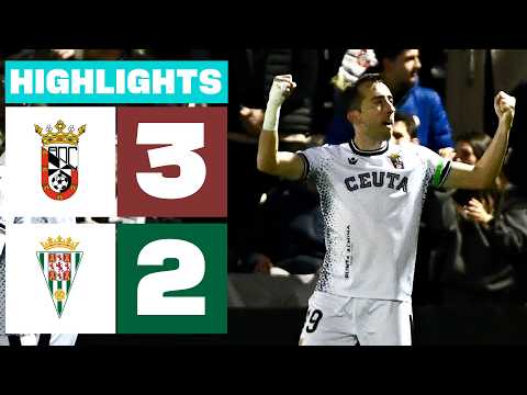 AD CEUTA FC 3 - 2 CÓRDOBA CF | RESUMEN LALIGA HYPERMOTION