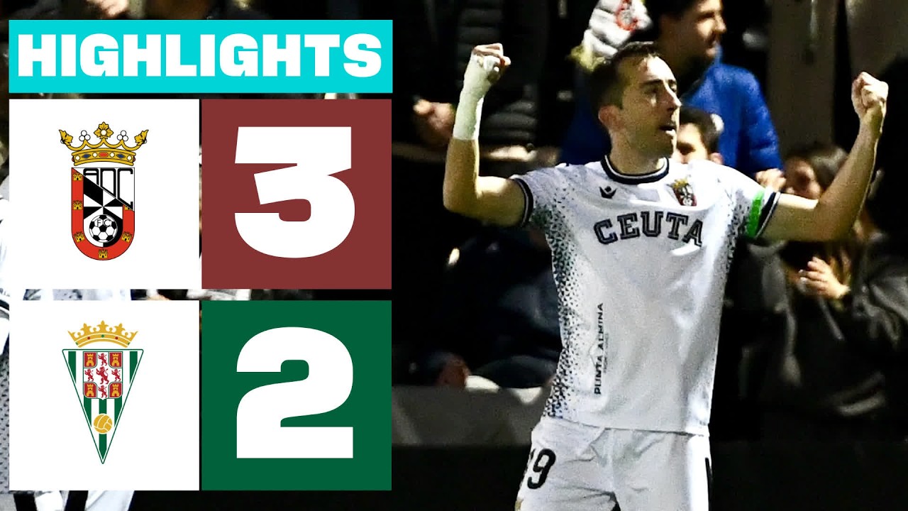 AD Ceuta vs Córdoba Highlights