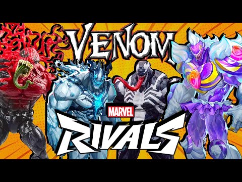 Marvel Rivals Venom Action Figures!