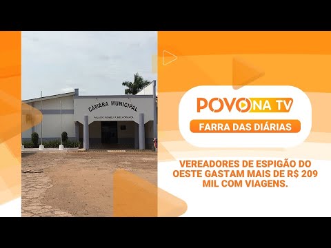 ABSURDO EM ESPIGÃO DO OESTE: Vereadores gastam R$ 209 mil enquanto população vive com R$ 2.100