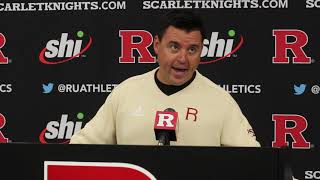 Nunzio Campanile reacts to Minnesota loss -- Rutgers Scarlet Knights Football