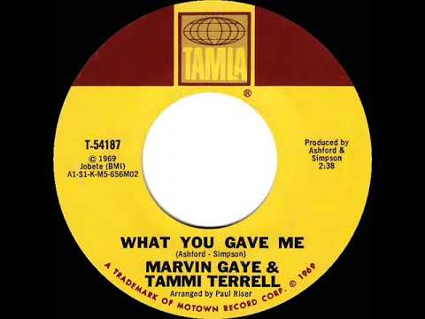 1969 HITS ARCHIVE: What You Gave Me - Marvin Gaye & Tammi Terrell (mono 45)