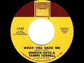 1969 HITS ARCHIVE: What You Gave Me - Marvin Gaye & Tammi Terrell (mono 45)