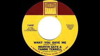 1969 HITS ARCHIVE: What You Gave Me - Marvin Gaye &amp; Tammi Terrell (mono 45)