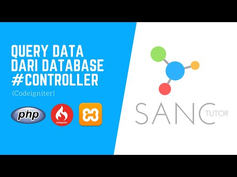 Query data dari database dengan controller (Codeigniter)
