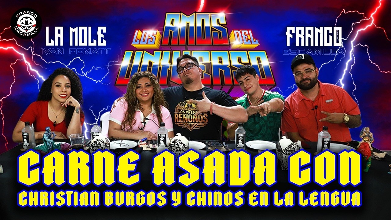 Los Amos del Universo.- Carne asada con Christian Burgos y Chinos en la lengua