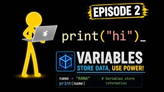 I Turned Learning Python Into an Addictive Stickman Game! 🐍 | Beginner Coding Adventure