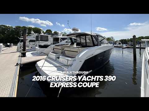 2016 Cruisers Yachts 390 Express Coupe Video