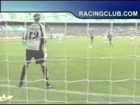 Clausura 2004 / Racing 3 - Velez 2 / Gol de Gastón Fernández