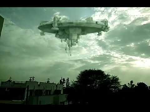 UFO Attack CGI | Computer Generated Imagery | Unidentified Flying Object