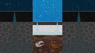 Permeable pavement is a kind of asphalt that absorbs water. #concrete #asphalt #science