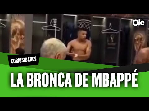 FINAL QATAR 2022 | La calentura de un Mbappé en el entretiempo vs. Argentina