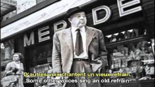 Edith Piaf Cri du Coeur Hearts Cry French &amp; English Subtitles